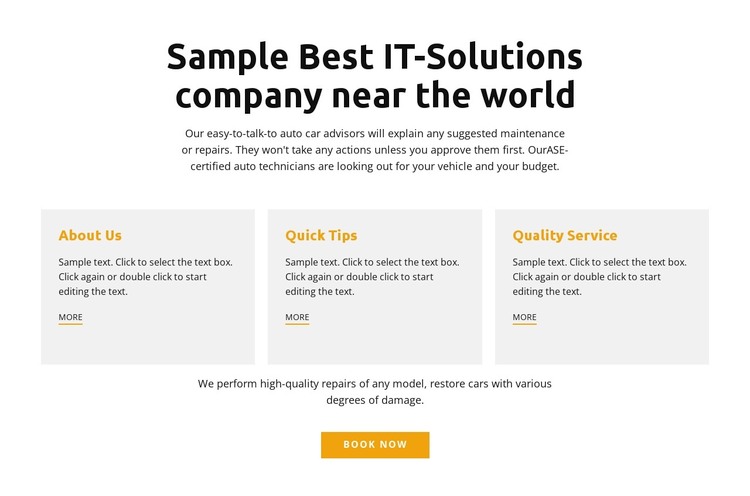 IT office WordPress Theme