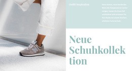 Neue Schuhkollektion - Mehrere Layouts