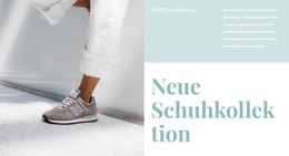 Neue Schuhkollektion - Premium-Vorlage