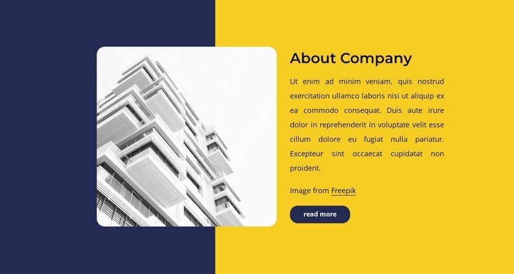 Architecture firm in London Homepage Design