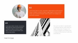 Text In Grid - Responsive Html Code