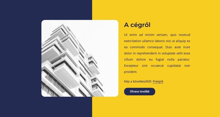 Építészeti iroda Londonban Weboldal tervezés