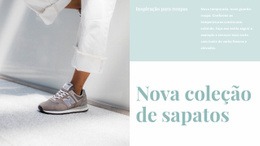 Nova Coleção De Sapatos - Layout Múltiplo