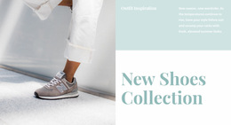 New Shoes Collection - Best One Page Website