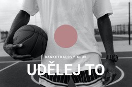Vlastní Písma, Barvy A Grafika Pro Basketbalový Klub