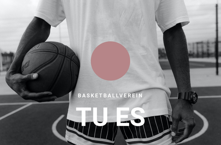 Basketballverein WordPress-Theme