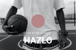 Fuentes, Colores Y Gráficos Personalizados Para Club De Baloncesto