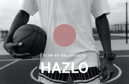 Club De Baloncesto - Tema Moderno De WordPress