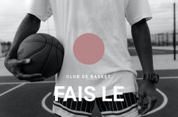 Conception De Sites Web Polyvalents Pour Club De Basket