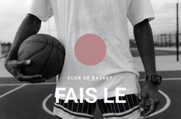 Club De Basket Modèle CSS De Tableau