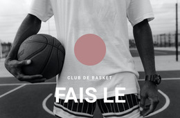 Club De Basket – Modèle Joomla 2024