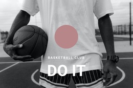 Basketball Club - Html Code