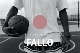 Club Di Basket - Generatore Di Siti Web Scaricabile Gratuitamente