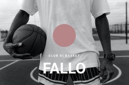 Club Di Basket - HTML Website Creator