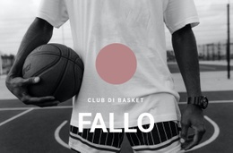 Club Di Basket - Modello HTML5 Reattivo