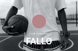 Club Di Basket - Modello Di Sito Web Semplice