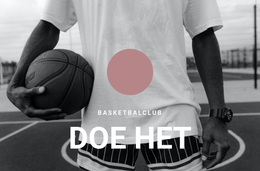 Basketbalclub - Modern WordPress-Thema