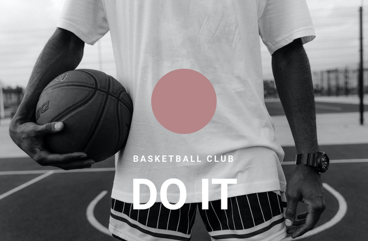 Basketball club Template