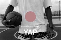 Basketbol Kulübü - HTML Website Creator