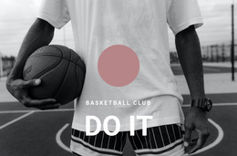 Basketball Club - Free Download Website Builder