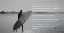 Obóz Surfingowy - Premium Motyw WordPress