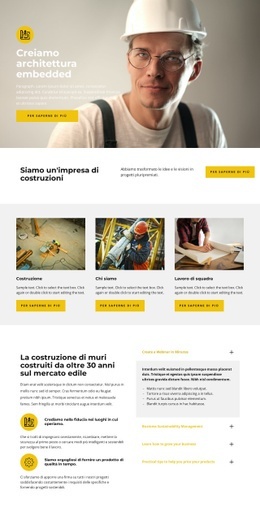 Fantastico Design Del Sito Web Per Costruiamo Un Chiavi In Mano