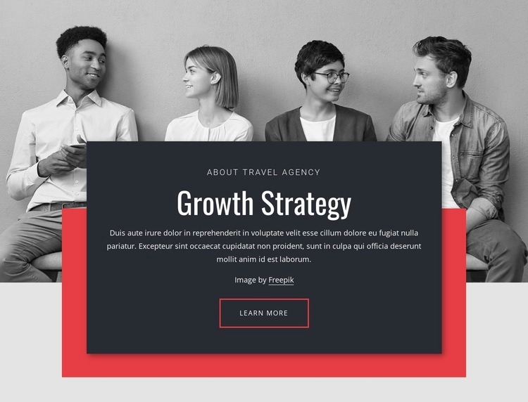 Growth strategies in business Elementor Template Alternative