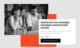 Stratégie D'Analyse Commerciale Réussie - HTML Web Page Builder