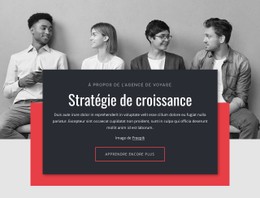Page HTML Pour Stratégies De Croissance En Entreprise