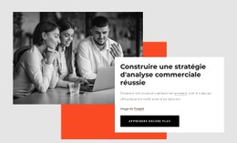 HTML5 Réactif Pour Stratégie D'Analyse Commerciale Réussie