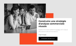 Stratégie D'Analyse Commerciale Réussie - Modèle De Code HTML