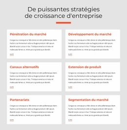 Stratégies Commerciales Puissantes – Inspiration Pour La Page De Destination