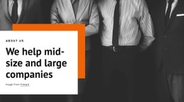 We Help Mid-Size Companies - Best Html Code