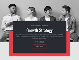 Growth Strategies In Business - Builder HTML