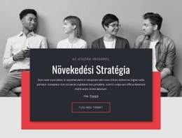Növekedési Stratégiák Az Üzleti Életben - HTML Oldalsablon