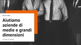 Aiutiamo Le Medie Imprese - Ispirazione Per Modelli HTML5