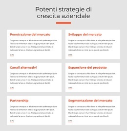 Splendido Modello HTML5 Per Strategie Aziendali Potenti