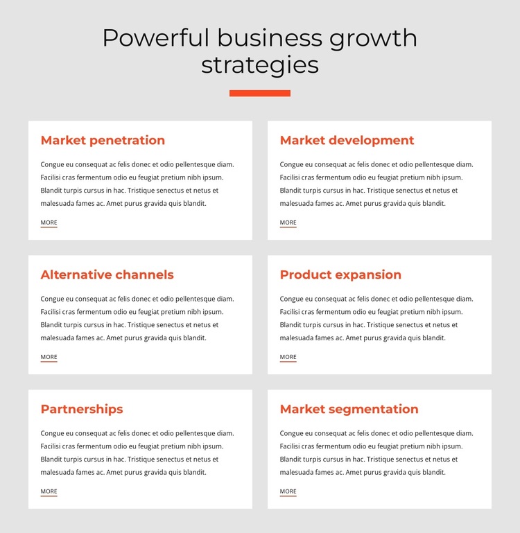 Powerful business strategies Joomla Page Builder