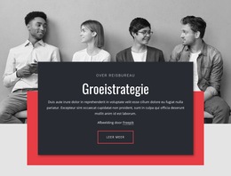 Groeistrategieën In Het Bedrijfsleven - Eenvoudig Websitesjabloon