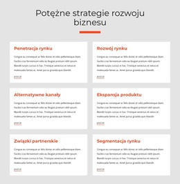 Potężne Strategie Biznesowe – Motyw WordPressa