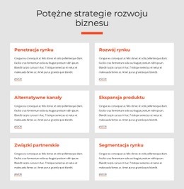 Potężne Strategie Biznesowe - Inspiracja Stroną Docelową