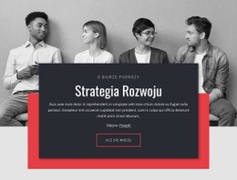 Strategie Rozwoju W Biznesie - Szablon Jednej Strony