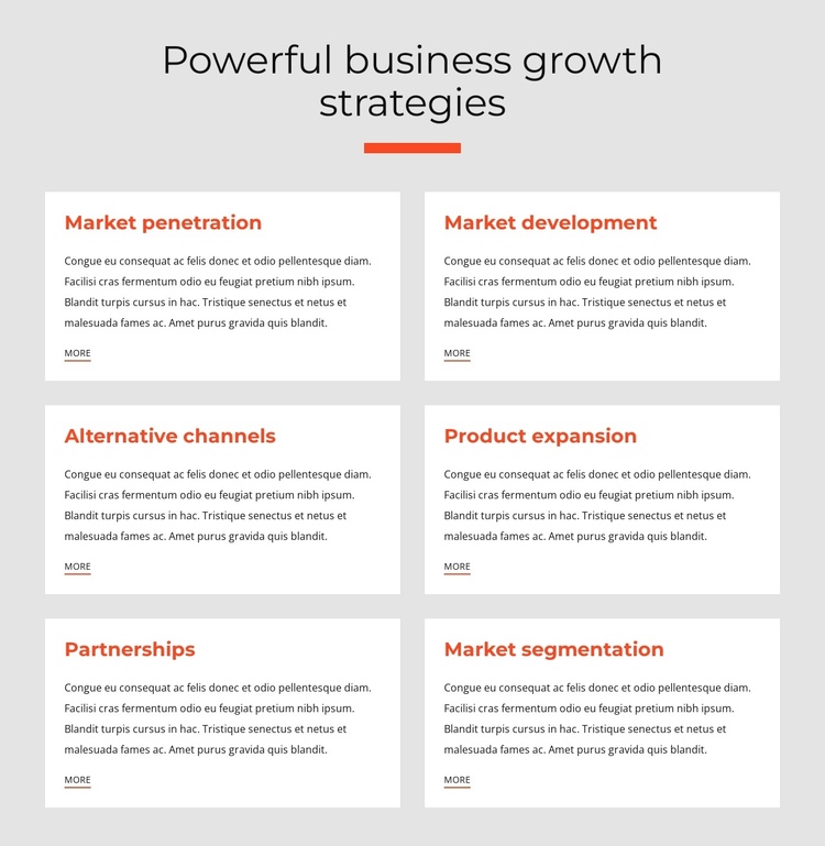 Powerful business strategies Website Builder Software