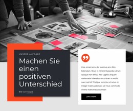 Machen Sie Einen Positiven Unterschied – Joomla-Website-Template