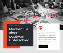 Atemberaubendes WordPress-Theme Für Machen Sie Einen Positiven Unterschied