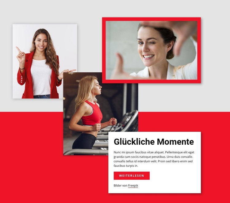 Die glücklichsten Momente im Leben WordPress-Theme