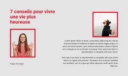 Conception De Site Web Pour 7 Conseils Pour Vivre Une Vie Plus Heureuse