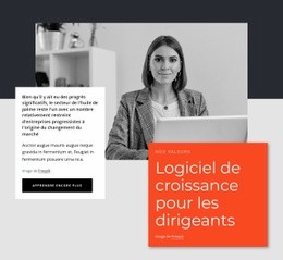 Leaders Des Logiciels De Croissance - Créateur De Sites Web Pour N'Importe Quel Appareil