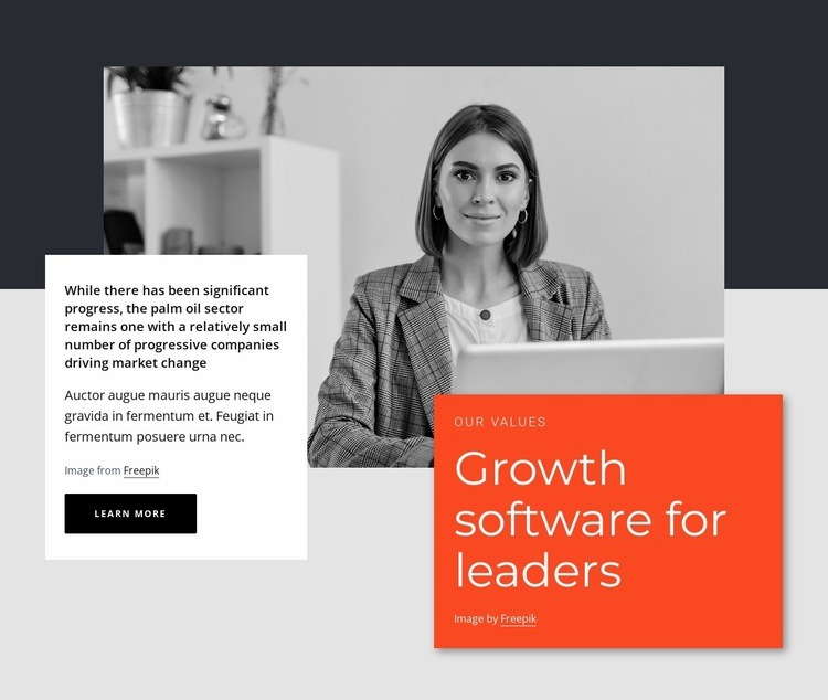 Growth software leadersEdit Html Code Example