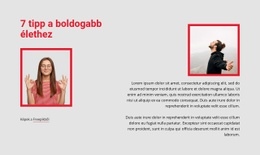 7 Tipp A Boldogabb Élethez – Személyes Sablon